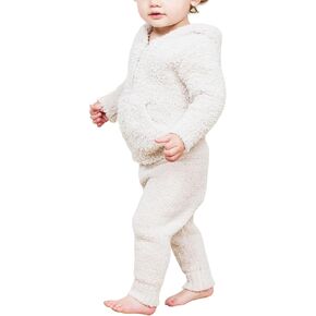 Barefoot Dreams unisex-baby Cozychic Infant Hoodie