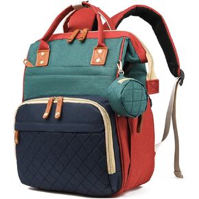 Diaper Bag Backpack for Women Multifunction Travel Pack Maternity Baby Changing Bags Baby Shower Gifts,Grey