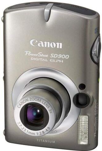 Canon PowerShot SD900 Titanium 10MP Digital Elph Camera with 3x Optical Zoom (OLD MODEL) (Renewed) in Saudi Arabia