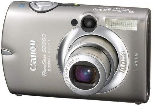 Canon PowerShot SD900 Titanium 10MP Digital Elph Camera with 3x Optical Zoom (OLD MODEL) (Renewed) in Saudi Arabia