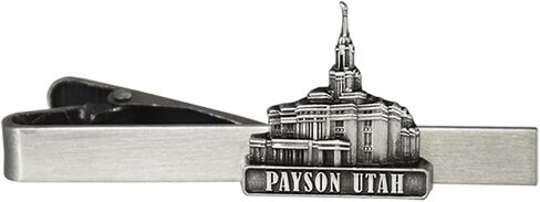 Lifebeats Meridian Idaho Antique Silver Temple Tieclip by Ringmasters, not_known in Kuwait