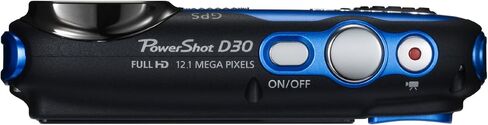 Canon PowerShot D30 Waterproof Digital Camera, Blue (Renewed) in Saudi Arabia