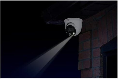 Lorex 4K Ultra HD Smart Praderrence IP 8MP Access Camera Dome Camera مع اكتشاف الحركة الذكية بالإضافة إلى حزمة (حزمة) (عنصران) in Kuwait