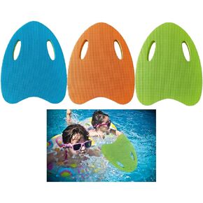 3 Pack Swim Board Kids Kickboard - Swimming Pool Board for Swimming Training - Kick Boards for Lap Swimming - Swim Aids Lessons Equipment - Pool Floating Board Float Foam for Toddler