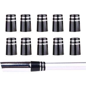 Sword &Shield sports 10Pcs New Black Golf Ferrule .355 for Taper Tip Iron Wedge