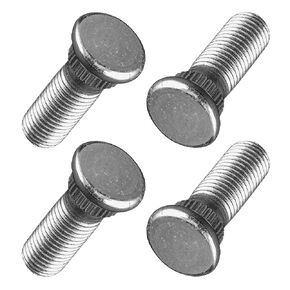 Caltric 4 Front or Rear Wheel Hub Stud Bolt Compatible with Yamaha Grizzly 700 YFM700F 2007 2008 2009 2010-2015