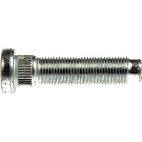 Dorman 610-471 Front 9/16-18 Serrated Wheel Stud - .645 In. Knurl, 2.52 In. Length Compatible with Select Dodge Models, 10 Pack