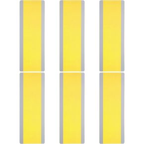 PATIKIL Guided Reading Strips, 6pcs Tracking Highlight Colored Overlay Bookmark Reduce Visual Stress Teacher Teaching Supplies for Classroom, Blue