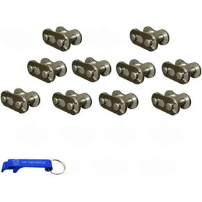 TC-Motor 10pcs 520 Chain Master Connecting Link (Not O-Ring) For Dirt Bike Motorcycle ATV Quad