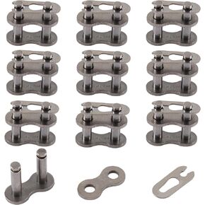 WOOSTAR 428H Chain Master Link Replacement for 110cc 125cc 150cc 200cc 250cc Chinese ATV 4 Wheeler Quad Pocket Bike Buggy Pack of 10