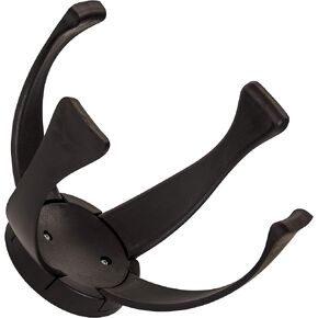 Silverback Basketball Holder Compatible with Men's, Women's, Youth Basketballs, Soccer Balls, Volleyballs, and Kickballs,Black