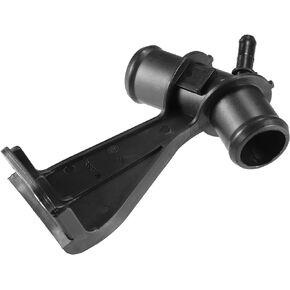 Engine Radiator Water Outlet Coolant Pipe No.165770T030 - Car Outlet Heater Hose Connector - for Toyota Corolla 1.8L 2009-2014 Plastic Black 1 Pc