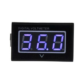 Waterproof 36V Golf Cart Digital Volt Meter Battery Gauge Club Car EZGO Yamaha- Blue