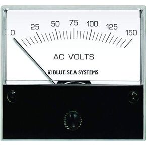 Blue Sea Systems 9353 AC Analog Voltmeter (0-150 Volts AC)