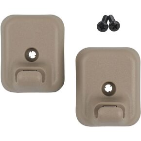 APPERFiT Sun Visor Clip Retainer Holder (Camel Tan) Compatible with Ford F150 2009-2014 Replaces AL3Z1504132AB