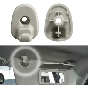 2Pcs Car Sun Visor Clip, Compatible With Jeep Liberty 2005-2012 and Dodge Nitro 2008-2012, Upgraded Car Interior Sunscreen Holder Hook, Automobile Visor Accessories
