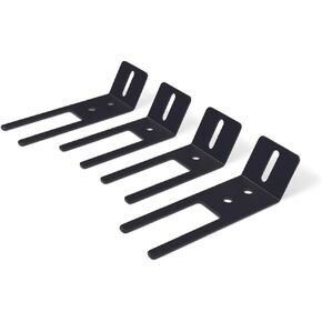 Ultra Bright Lightz Interior Visor Bar Headliner Emergency Warning Light U-Bracket Mount (4 Piece Set)