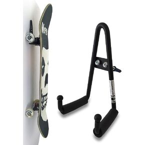 Grab & Go Skateboard Longboard Wall Hanger Storage Mount Rack