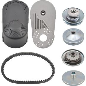 1" Torque Converter Go Kart Clutch Kit for Predator 301CC 2-8 HP Engine, 1 inch Bore Clutch 12T #35 Chain Compatible with Comet 219554A 203814A TAV2 30-75 Yerf Dog Manco Mini Bike
