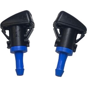68024312AB Windshield Washer Nozzle Compatible For Chrysler 200 2011-2014 Fits For Dodge Avenger 2011-2014 Fits For Dodge Challenger 2008 2009 2010 2011 2012 2013 2014（2PCS)）