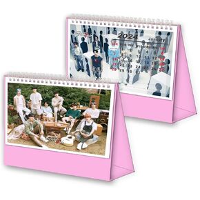 تقويم STRAY-KIDS 2023-2024، تقويم مكتبي لصور الهدايا من STRAY-KIDS للعام الجديد (أرجواني)