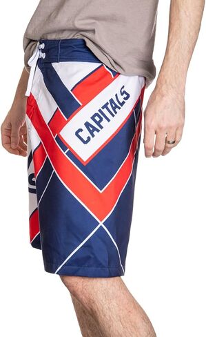 شورت Calhoun الرجالي المرخص رسميًا من NHL Diagonal Lines in Saudi Arabia