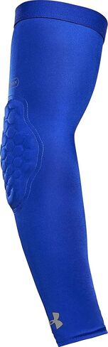 Under Armour Youth Compression Elbow Sleeve Game Day Armor Pro، ملابس نشطة بتقنية HEX، لكرة السلة، كرة القدم، التنس، رفع الأثقال، لاكروس، كروس فيت والمزيد in Kuwait