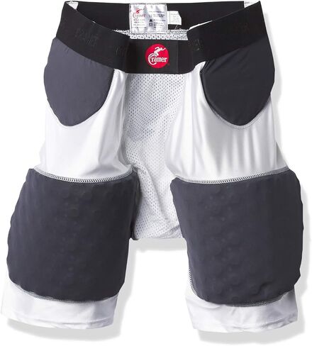 Cramer Hurricane 5 Pad Football Girdle, with Thigh, Hip and Tailbone Pads, Breathable Fabric, Football Gear, Foam Padding for Extra Protection, Football Protection Gear, Football Pant in Saudi Arabia