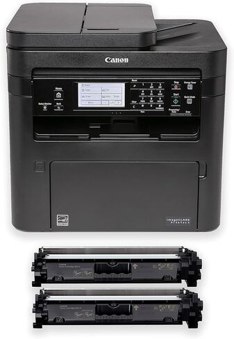 Canon imageCLASS MF269dw II VP - All in One, Wireless, Duplex Laser Printer & Genuine Toner Cartridge 051 Black (2168C001), 1-Pack imageCLASS MF264dw, MF267dw in Saudi Arabia