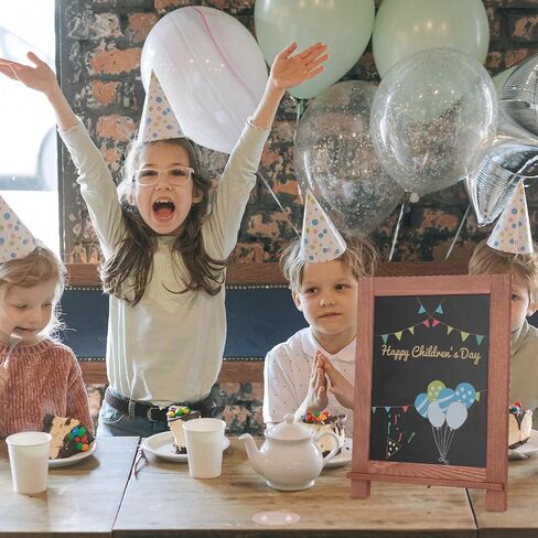 Chalkboard Sign, 10.2" x 14" Wood Frame Chalk Board, Small Chalk Board Sign Including White Chalk Marker Perfect for Home,Kitchen,Wedding, Restaurant in Saudi Arabia