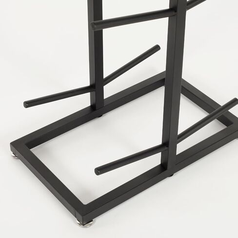 Basketball Rack,12 Ball Display Ball sMetal Ball Rack for Home Garage Rugby Basketball Soccer Volleyball Storage Rack, Black in Saudi Arabia