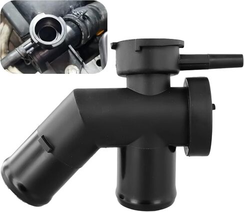 Radiator Coolant Filler Neck, Compatible with Nisan Quest 2011-2017 & Nissan Murano 2009-2014, Temperature-Resistant Plastic Coolant Hose Connector in Saudi Arabia