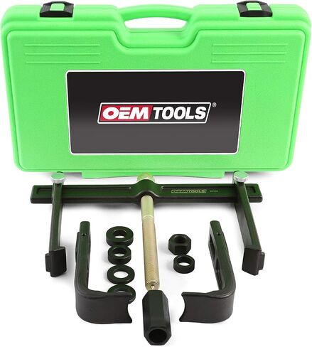 OEMTOOLS 25106 أسطوانة الفرامل وساحب الدوار، أداة محور العجلة، تستخدم مع مفتاح الربط، محولات للاستخدام مع معظم أحجام المحور الشائعة، أداة طبل الفرامل in Saudi Arabia