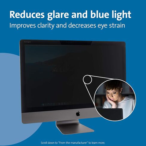 شاشة خصوصية Kensington iMac لجهاز iMac مقاس 27 بوصة (K50723WW) in Kuwait