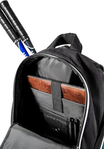 حقيبة ظهر رياضية - لمضرب تنس واحد أو مضارب اسكواش أو كرة الريشة. حقيبة ظهر للمضارب + الأحذية + الكمبيوتر المحمول + زجاجة ماء in Kuwait