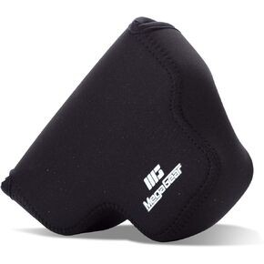MegaGear MG1957 Ultra Light Neoprene Camera Case Compatible with Sony Alpha 7C, A7 C, A7C II, A7C (18-55mm) - Gray