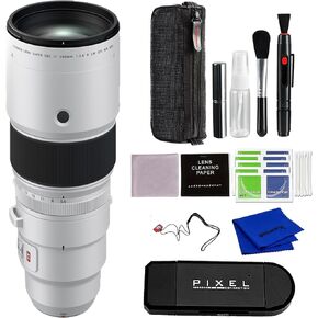 Fujifilm XF 500mm f/5.6 R LM OIS WR Lens with Card Reader, 64GB SD Card and Advanced Accessories | USA Authorized with Fujifilm Warranty | Fuji 500mm
