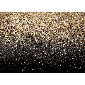 7X5FT Black Gold Dot Backdrop Happy Birthday Backdrop Studio Photo Studio Backdrop Anime Photography Poster Backdrops Newborn Decoration Shooting Prop BY311