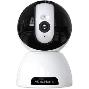 1080P Security Camera Indoor,360° Home Camera for Pet/Baby/Dog/Home Security,WiFi Camera with IR Night Vision,Sound&Motion Detection,2-Way Audio,Alert,24/7 SD Recordings,Works with Alexa