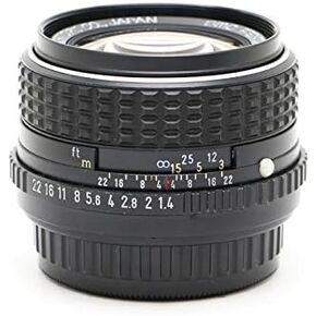 Pentax 50MM F1.4 Prime Portrait Lens For SLR DSLR Cameras PK Mount (Renewed)