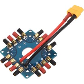 Esc Power Supply, Board Connection With Distribution Board 60 Plug 3.5Mm Banana Connectors For Rc Drone