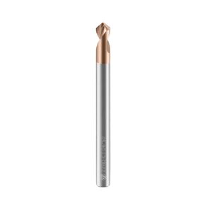 Carbide Spotting Drill Bits 90 Degree TiSiN Coated for Alloy Steels,Carbide Steel, Stainless Steel etc.1 Pcs D6*50mm