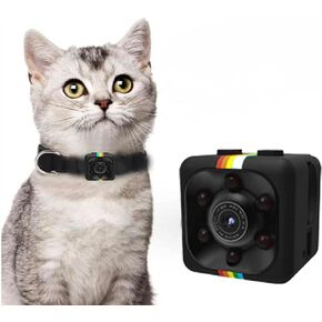 Mini HD Camera HD 1080P Camera,Tiny Camera with Night Vision and Motion Detection,Portable Small Nanny Cam,Home Security Cameras for Pet，Indoor/Outdoor (Mini)
