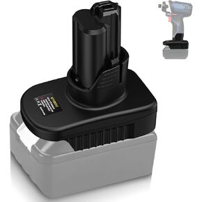 Adapter Converter for Bosch 12V Battery, for Makita 18V Batteries Convert to for Bosch 12V and 10.8V Power Tools, Replace Professional 10.8/12V System Battery GBA