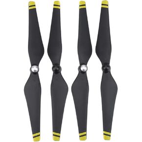Jeanoko 2 Pairs Propeller Self-tightening Drone Propeller Helicopter Propeller Drone Blades for Phantom 3 Drone Quadcopter Accessory(Yellow)