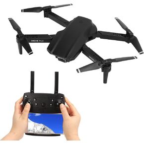 E99 Pro2 Drone with Camera, Foldable FPV RC Quadcopter with 4K Camera, Mini Drone for Kids, Foldable FPV Live Video Drones for Beginners, 360° , Gifts