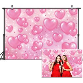 Dudaacvt 8x6ft يوم الأم Backdrop Rustic Wood Red Love Heart خلفية لعيد الزفاف الزفاف الزفاف الحزب Decor Decor