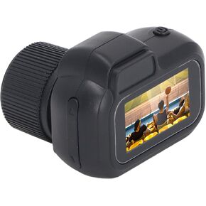 ZJchao Mini Digital Camera, 1080P 2 MP Small Video Camera with Color Screen Wrist Strap 160° Lens Angle Vlogging Camera Selfie Cameras for Vlog Travel Photography Life Recording