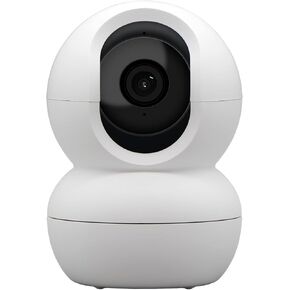 Indoor Pan & Tilt Smart Security Camera - Motion Detection for Baby and Pet Monitor, Wi-Fi Plug-in, Voice Assistant Compatibility, Night Vision, 24/7 Cloud & SD Card Storage, 2K 3MP