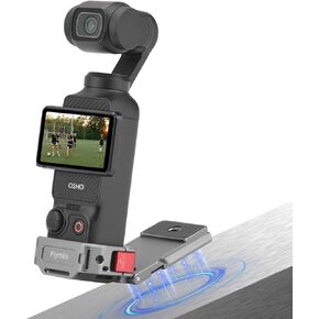 Pocket 3 Magnetic Mount, Magnet Expansion Adapter Holder with Cold Shoe on Iron Fence, Refrigerators etc,Aluminum Alloy Magnetic Mount Stand for DJI Osmo Pocket 3 Creator Combo Handle Accessories